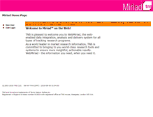 Tablet Screenshot of miriad.tns-global.com